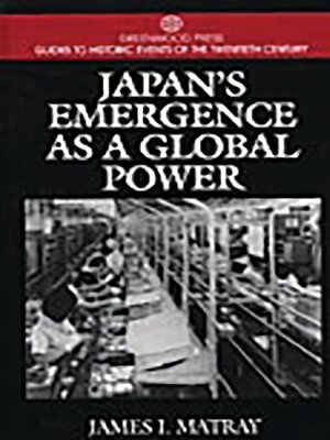 cover image of Japan's Emergence as a Global Power